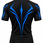 Zarkash Blue Venom Compression Shirt Half Sleeves 2