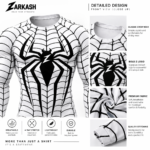 Zarkash Spider-Man WebStrike Pro Compression Tee 3